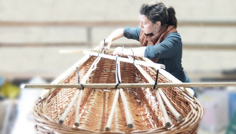 In conversation with: Sophia Campbell founder of Woven Farewell Coffins